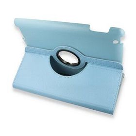 Alan Şanslı iPad 4 9.7 Turkuaz 360 Tablet Deri Kılıf