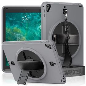 Alan Şanslı iPad 5 Air 9.7 Gri Strap C Otterbox Tablet Kapak Kılıf