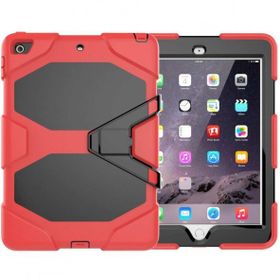 Alan Şanslı iPad 5 Air 9.7 Kırmızı Griffin Tablet Kapak Kılıfı
