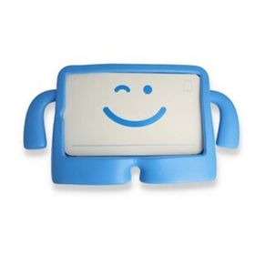 Alan Şanslı iPad 5 Air 9.7 Mavi Karakter Tablet Silikon Kılıf