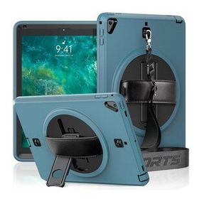 Alan Şanslı iPad 5 Air 9.7 Mavi Strap C Otterbox Tablet Kapak Kılıf