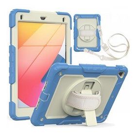 Alan Şanslı iPad 5 Air 9.7 Mavi Strap New Tablet Kapak Kılıf