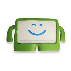 Alan Şanslı iPad 5 Air 9.7 Yeşil Karakter Tablet Silikon Kılıf