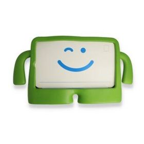 Alan Şanslı iPad 5 Air 9.7 Yeşil Karakter Tablet Silikon Kılıf