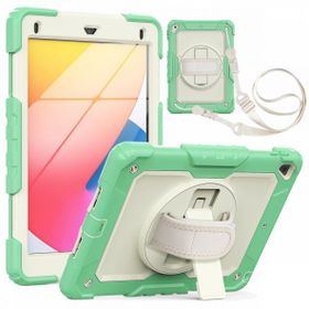 Alan Şanslı iPad 5 Air 9.7 Yeşil Strap New Tablet Kapak Kılıf