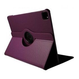 Alan Şanslı iPad Air 4 10.9 Mürdüm 360 Tablet Deri Kılıf
