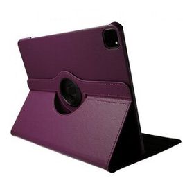 Alan Şanslı iPad Air 4 10.9 Mürdüm 360 Tablet Deri Kılıf