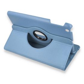 Alan Şanslı iPad Mini 1 Turkuaz 360 Tablet Deri Kılıf