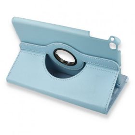 Alan Şanslı iPad Mini 4 Turkuaz 360 Tablet Deri Kılıf