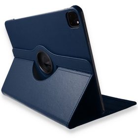 Alan Şanslı iPad Pro 11 2020 360 Lacivert Tablet Deri Kılıf