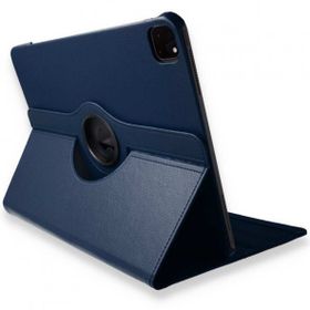Alan Şanslı iPad Pro 11 2020 360 Lacivert Tablet Deri Kılıf
