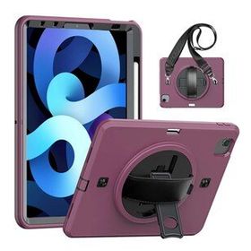 Alan Şanslı iPad Pro 11 2020 Strap C Otterbox Mürdüm Tablet Kapak Kılıf