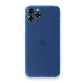 Alan Şanslı iPhone 11 Pro Mavi PP Ultra İnce Kapak Kılıf