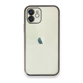 Alan Şanslı iPhone 11 Siyah Razer Lensli Silikon Kılıf