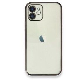 Alan Şanslı iPhone 11 Siyah Razer Lensli Silikon Kılıf