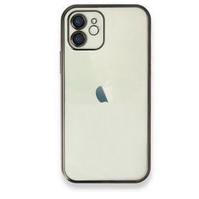 Alan Şanslı iPhone 11 Siyah Razer Lensli Silikon Kılıf
