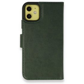 Alan Şanslı iPhone 11 Yeşil Trend S Plus Kapaklı Kılıf