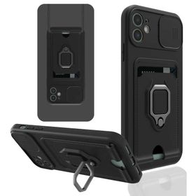 Alan Şanslı iPhone 11 Zuma Kartvizitli Yüzüklü İpli Silikon Kılıf