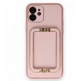 Alan Şanslı iPhone 12 Coco Elit Kapak Pembe Cep Telefonu Kılıfı