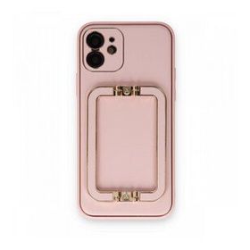 Alan Şanslı iPhone 12 Coco Elit Kapak Pembe Cep Telefonu Kılıfı