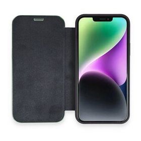 Alan Şanslı iPhone 12 Dolpin Kapaklı Lacivert Cep Telefonu Kılıfı