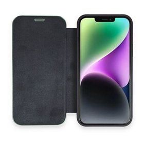 Alan Şanslı iPhone 12 Dolpin Kapaklı Lacivert Cep Telefonu Kılıfı
