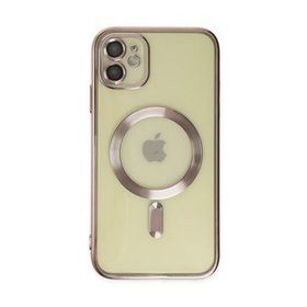 Alan Şanslı iPhone 12 Kross Magneticsafe Kapak Rose Cep Telefonu Kılıfı
