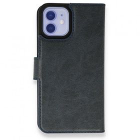 Alan Şanslı iPhone 12 Lacivert Trend S Plus Kapaklı Kılıf