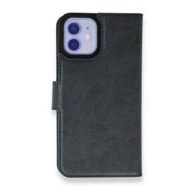 Alan Şanslı iPhone 12 Lacivert Trend S Plus Kapaklı Kılıf