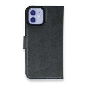 Alan Şanslı iPhone 12 Lacivert Trend S Plus Kapaklı Kılıf