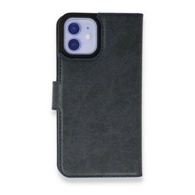 Alan Şanslı iPhone 12 Lacivert Trend S Plus Kapaklı Kılıf