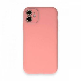 Alan Şanslı iPhone 12 Lansman Glass Kapak Pembe Cep Telefonu Kılıfı