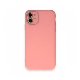 Alan Şanslı iPhone 12 Lansman Glass Kapak Pembe Cep Telefonu Kılıfı