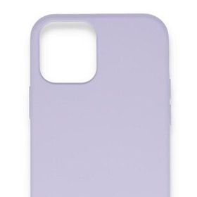Alan Şanslı Iphone 12 Lila Mini Nano İçi Kadife Silikon Kılıf