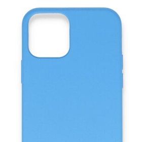 Alan Şanslı Iphone 12 Mavi Mini Nano İçi Kadife Silikon Kılıf