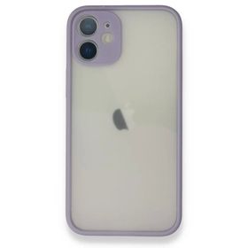 Alan Şanslı iPhone 12 Mor Montreal Silikon Kılıf