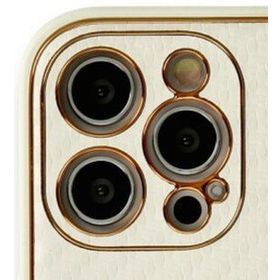 Alan Şanslı iPhone 12 Pro Beyaz Coco Karbon Silikon Kapak