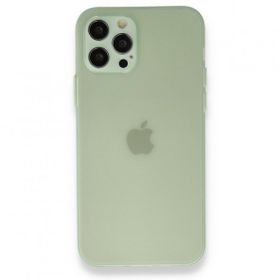 Alan Şanslı İphone 12 Pro Puma Açık Yeşil Silikon Kılıf