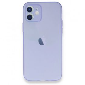 Alan Şanslı iPhone 12 Puma Mor Silikon Kılıf