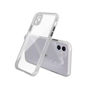 Alan Şanslı iPhone 12 Şeffaf Miami Şeffaf Silikon Kılıf