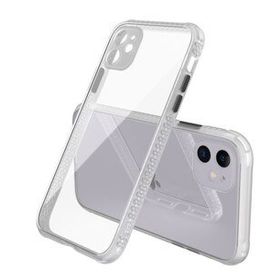 Alan Şanslı iPhone 12 Şeffaf Miami Şeffaf Silikon Kılıf