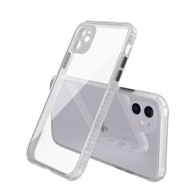 Alan Şanslı iPhone 12 Şeffaf Miami Şeffaf Silikon Kılıf