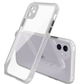 Alan Şanslı iPhone 12 Şeffaf Miami Şeffaf Silikon Kılıf