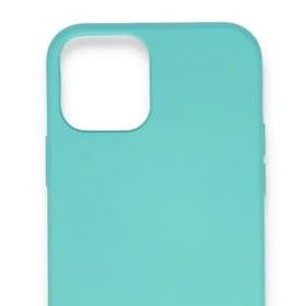 Alan Şanslı Iphone 12 Turkuaz Mini Nano İçi Kadife Silikon Kılıf