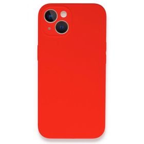 Alan Şanslı iPhone 13 Mini Lansman Legant Kırmızı Silikon Kılıf