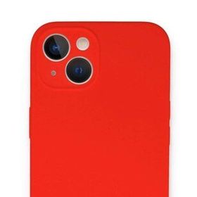 Alan Şanslı iPhone 13 Mini Lansman Legant Kırmızı Silikon Kılıf