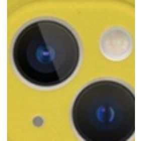 Alan Şanslı iPhone 13 Mini Lansman Legant Sarı Silikon Kılıf