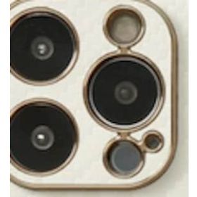 Alan Şanslı iPhone 13 Pro Coco Karbon Beyaz Silikon Kılıf