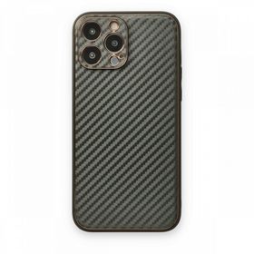 Alan Şanslı iPhone 13 Pro Coco Karbon Füme Silikon Kılıf