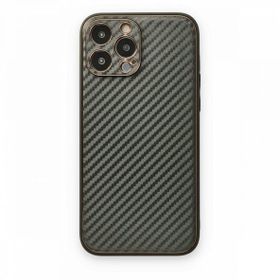 Alan Şanslı iPhone 13 Pro Coco Karbon Füme Silikon Kılıf